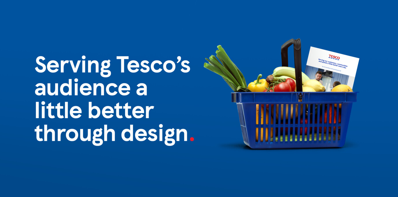 Tesco shopping basket